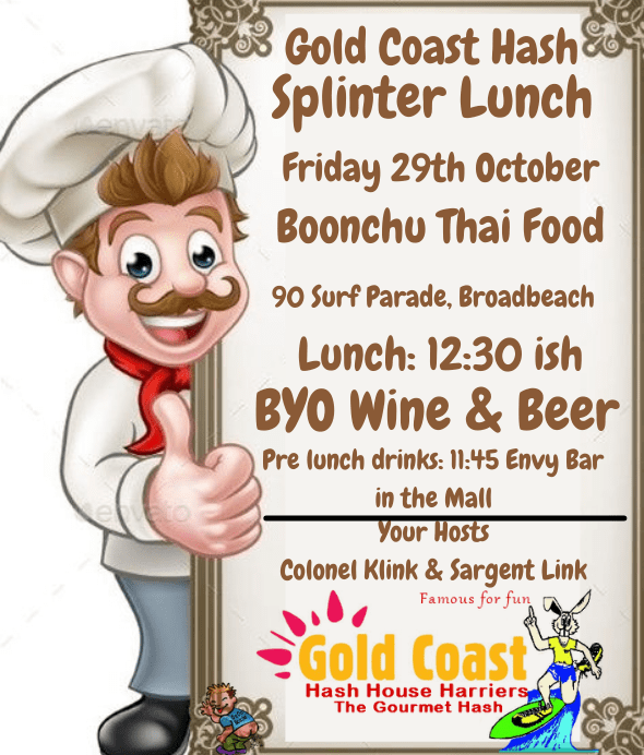 Splinter Lunch October 2021
