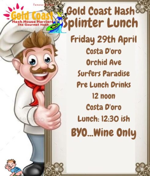 Splinter Lunch April 2022
